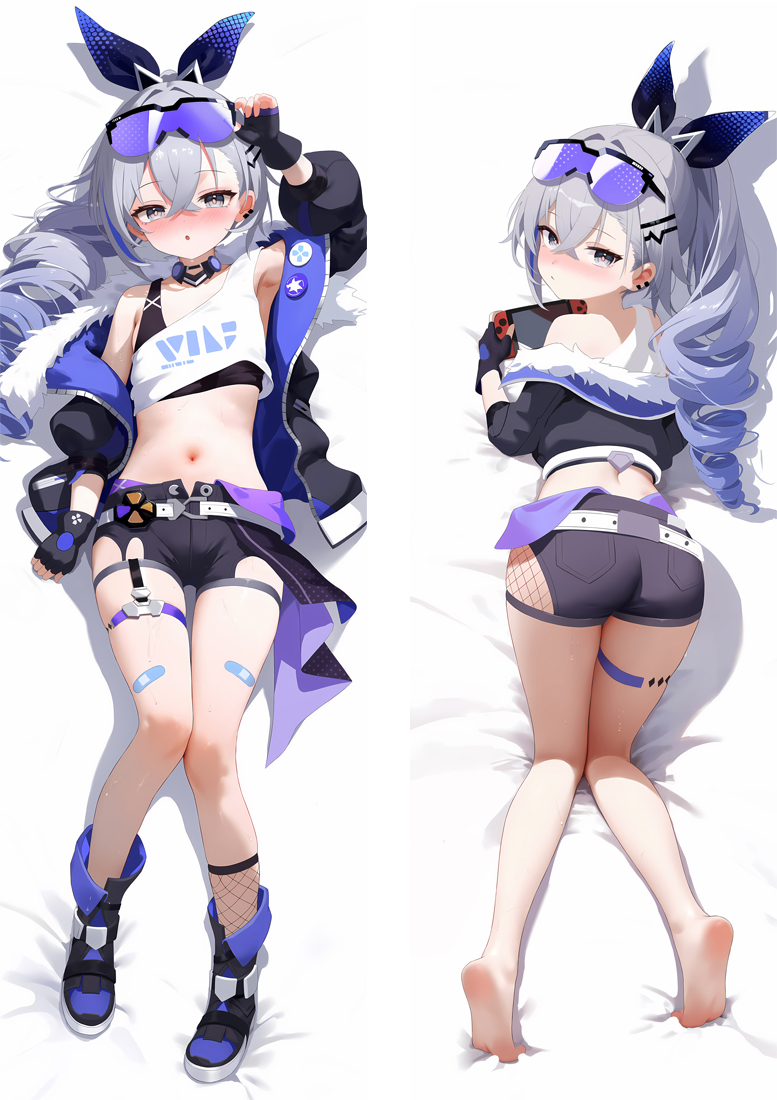 Honkai: Star Rail Silver Wolf Anime Dakimakura Body Pillow Cover