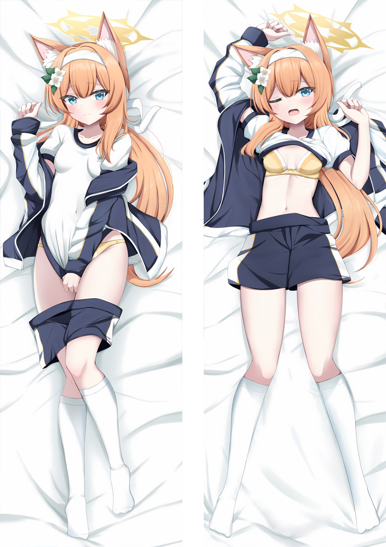 Blue Archive Iochi Marī Anime Dakimakura Body Pillow Cover