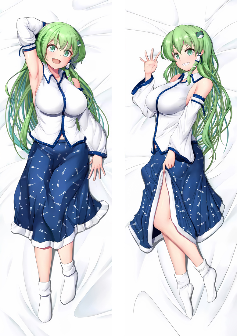TouHou Project Kochiya Sanae Anime Dakimakura Body Pillow Cover