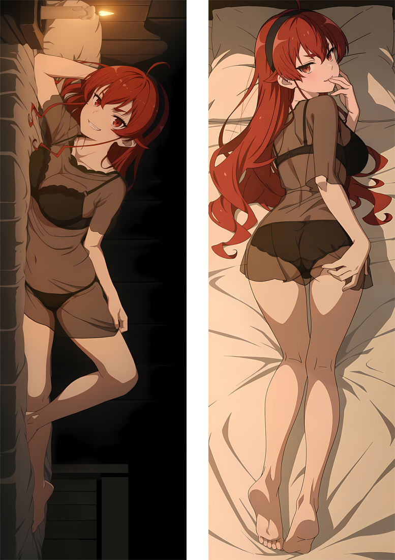 Mushoku Tensei Eris Anime Dakimakura Body Pillow Cover