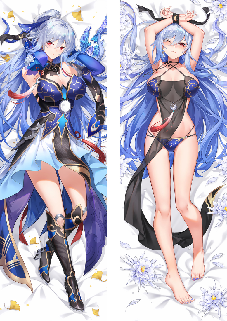 Honkai: Star Rail Jingliu Anime Dakimakura Body Pillow Cover