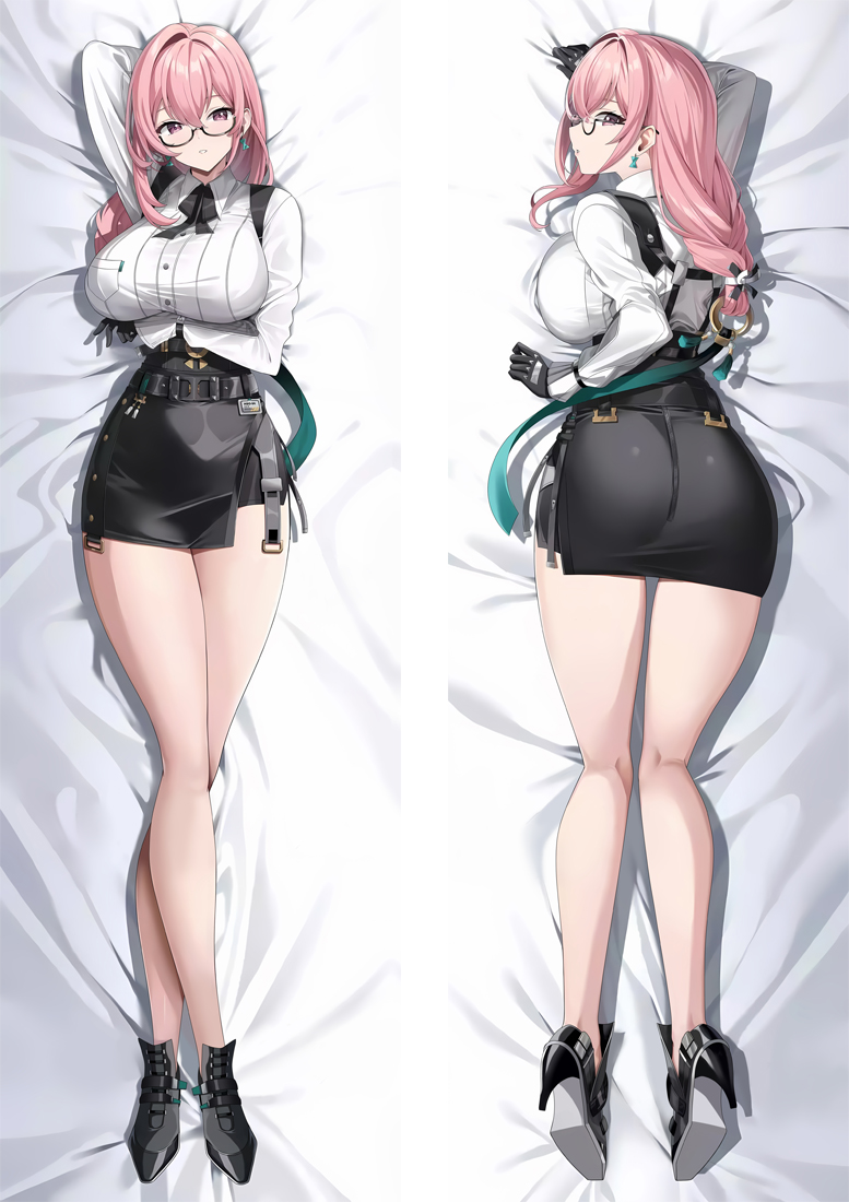 Zenless Zone Zero Tsukishiro Yanagi Anime Dakimakura Body Pillow Cover