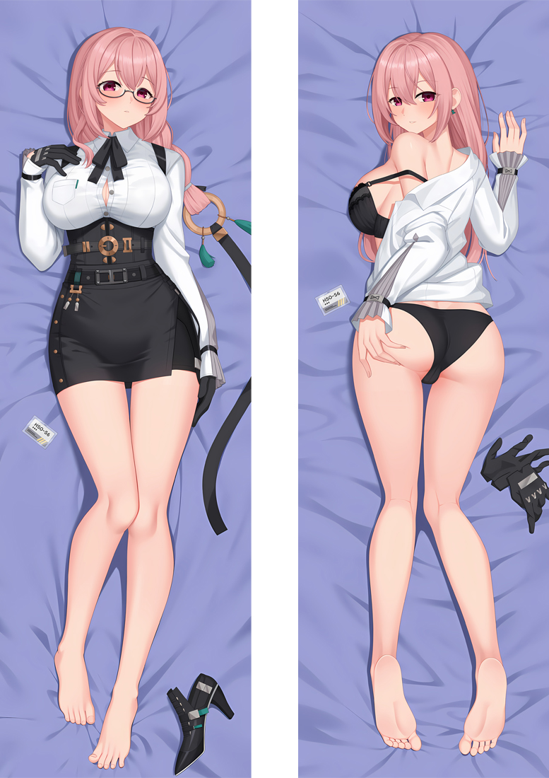 Zenless Zone Zero Tsukishiro Yanagi Anime Dakimakura Body Pillow Cover