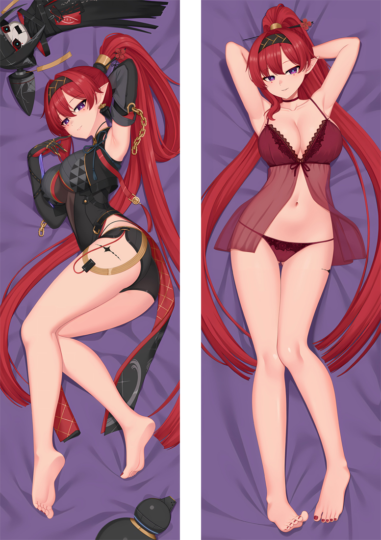 Wuthering Waves Yinlin Anime Dakimakura Body Pillow Cover