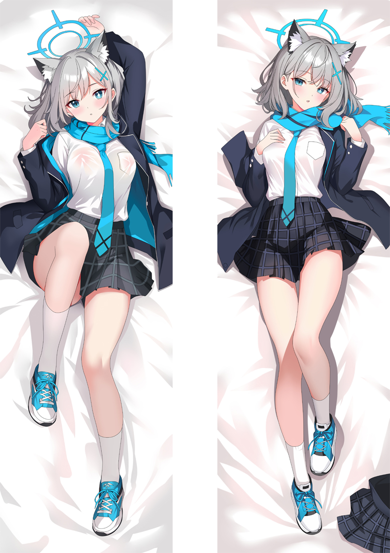 Blue Archive Sunaookami Shiroko Anime Dakimakura Body Pillow Cover
