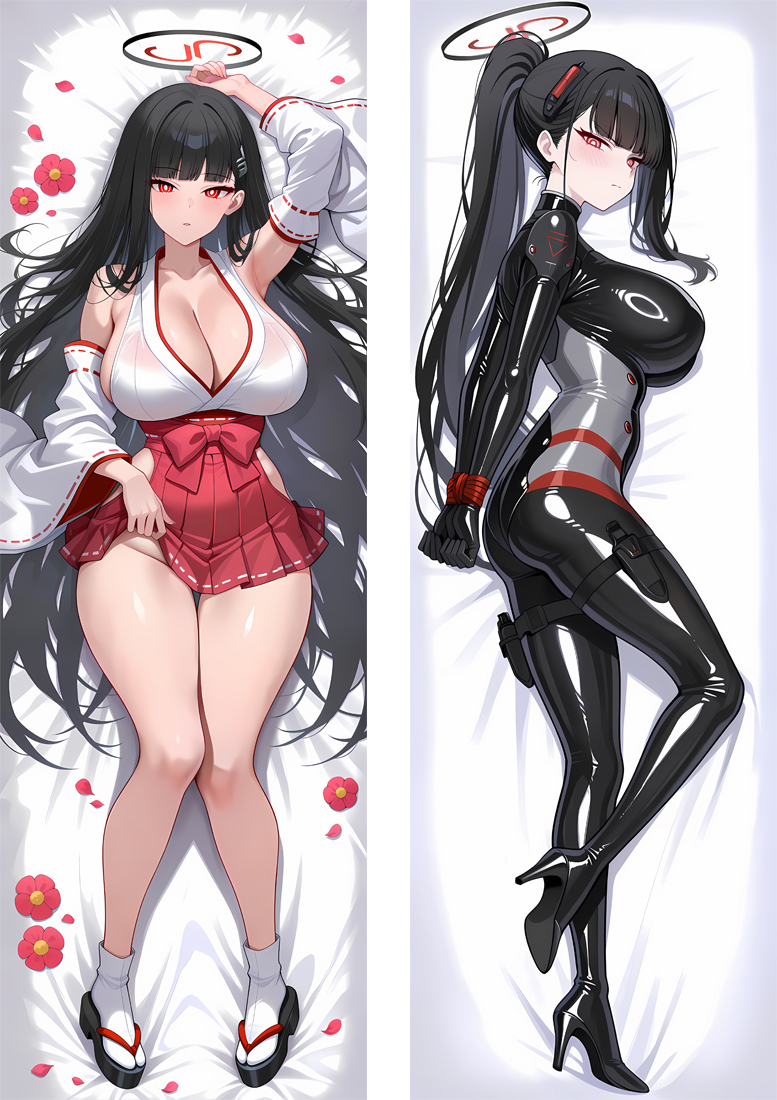 Blue Archive Tsukatsuki Rio Anime Dakimakura Body Pillow Cover