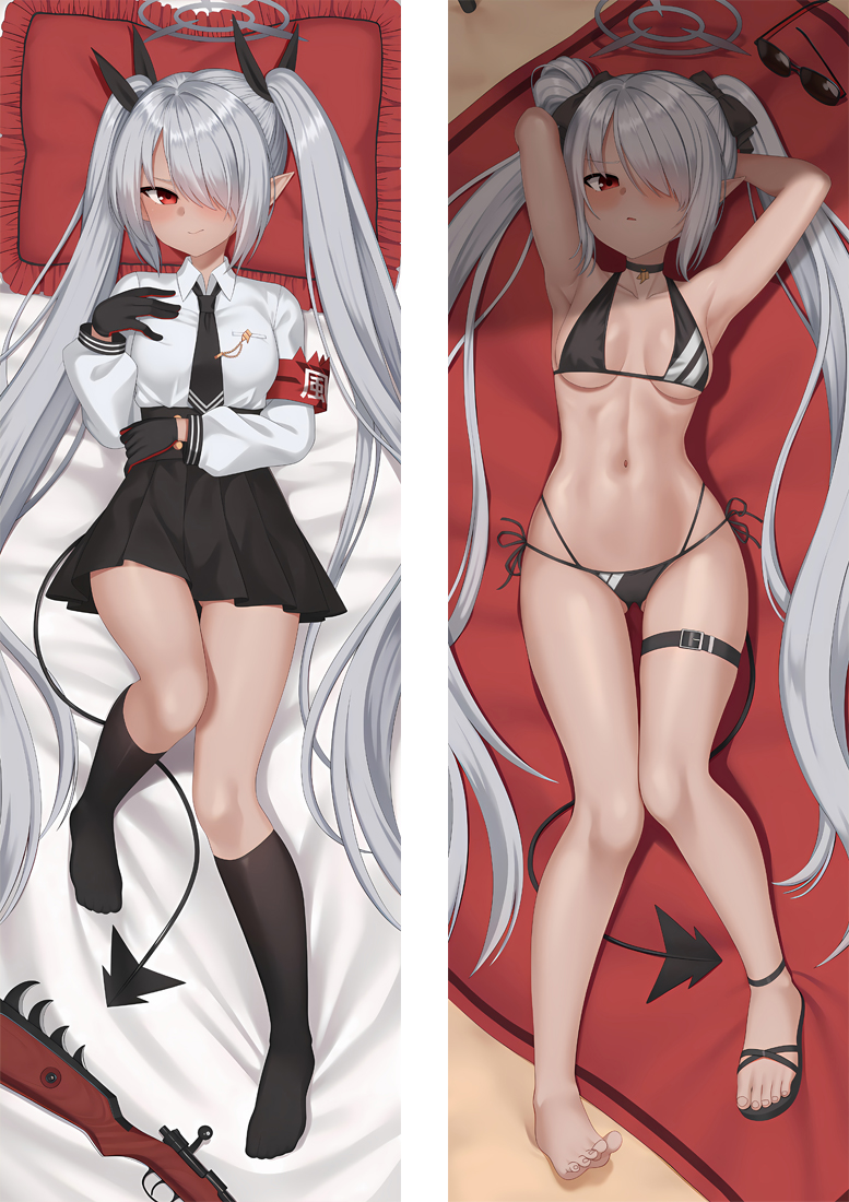 Blue Archive Shiromi Iori Anime Dakimakura Body Pillow Cover