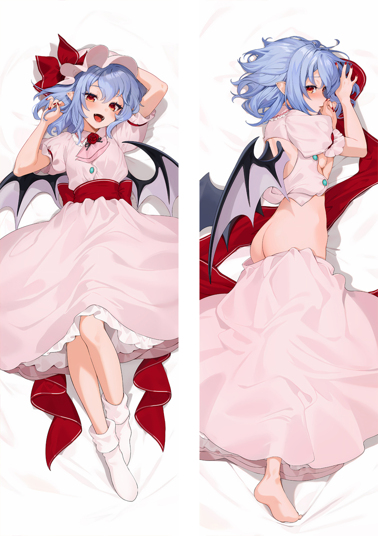 TouHou Project Remilia Scarlet Anime Dakimakura Body Pillow Cover