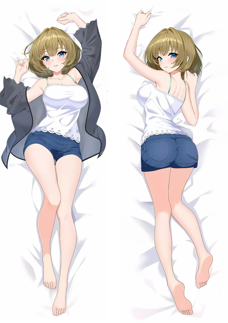 The Idolmaster Cinderella Girls Takagaki Kaede Anime Dakimakura Body Pillow Cover