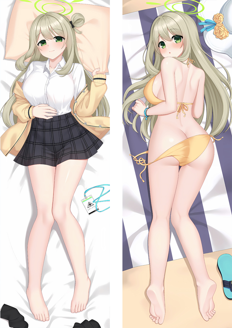 Blue Archive Izayoi Nonomi Anime Dakimakura Body Pillow Cover