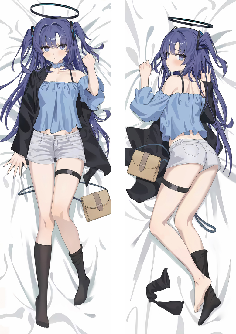 Blue Archive Hayase Yuuka Anime Dakimakura Body Pillow Cover