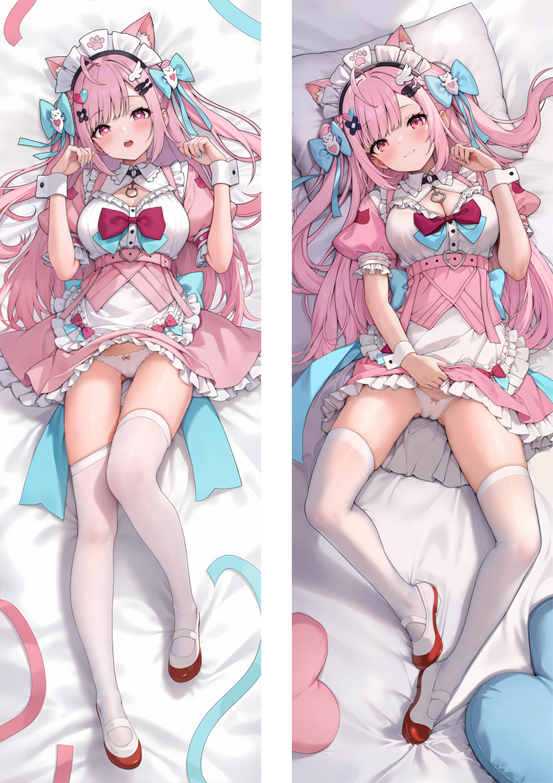 Virtual Youtuber Yuki Sakuna Anime Dakimakura Body Pillow Cover