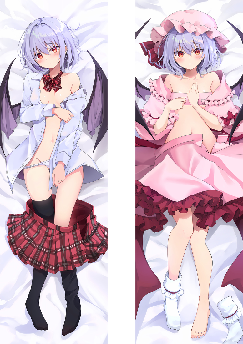 Touhou Project Remilia Scarlet Anime Dakimakura Pillow Cover