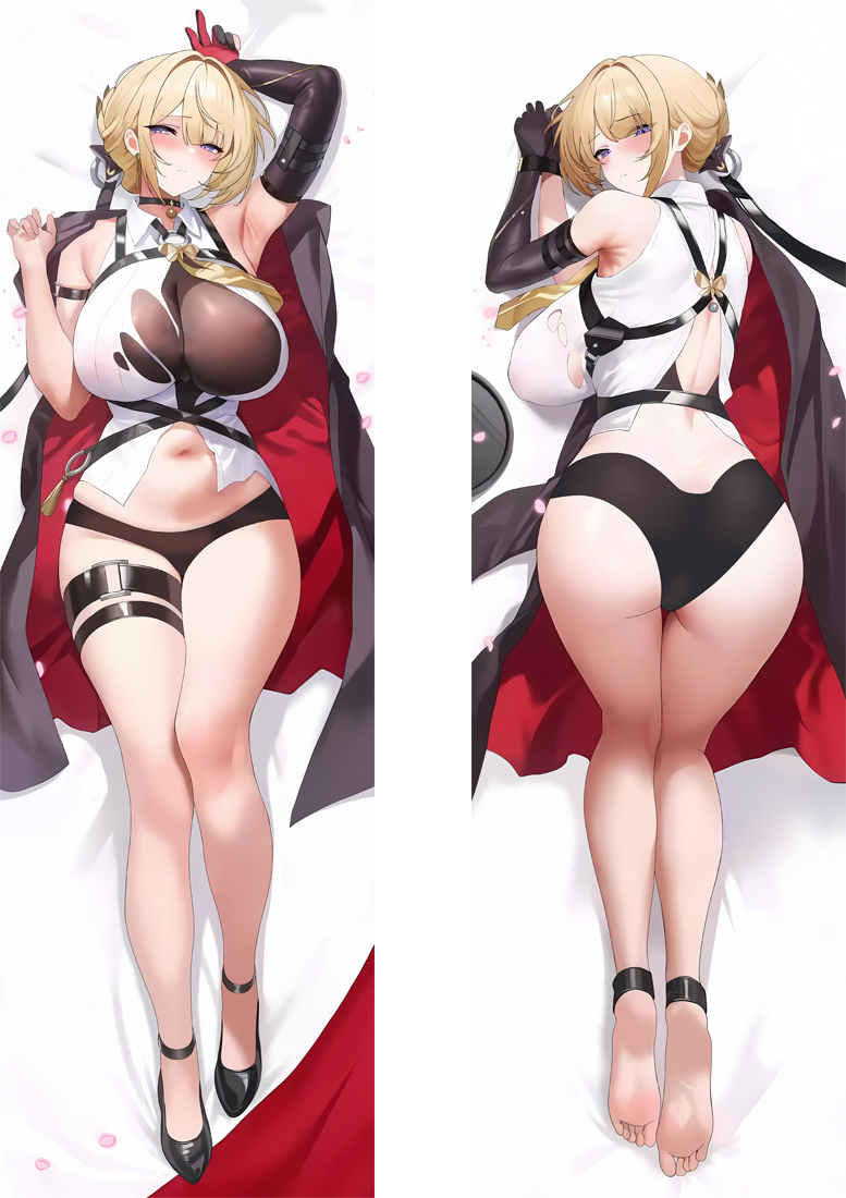Zenless Zone Zero Evelyn Chevalier Anime Dakimakura Body Pillow Cover