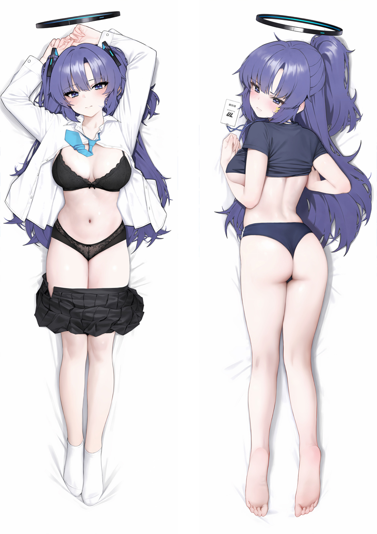 Blue Archive Hayase Yuuka Anime Dakimakura Body Pillow Cover