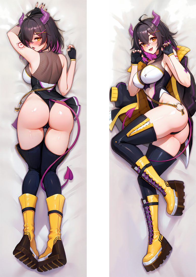 Virtual Youtuber Rainhoe Anime Dakimakura Pillow Cover