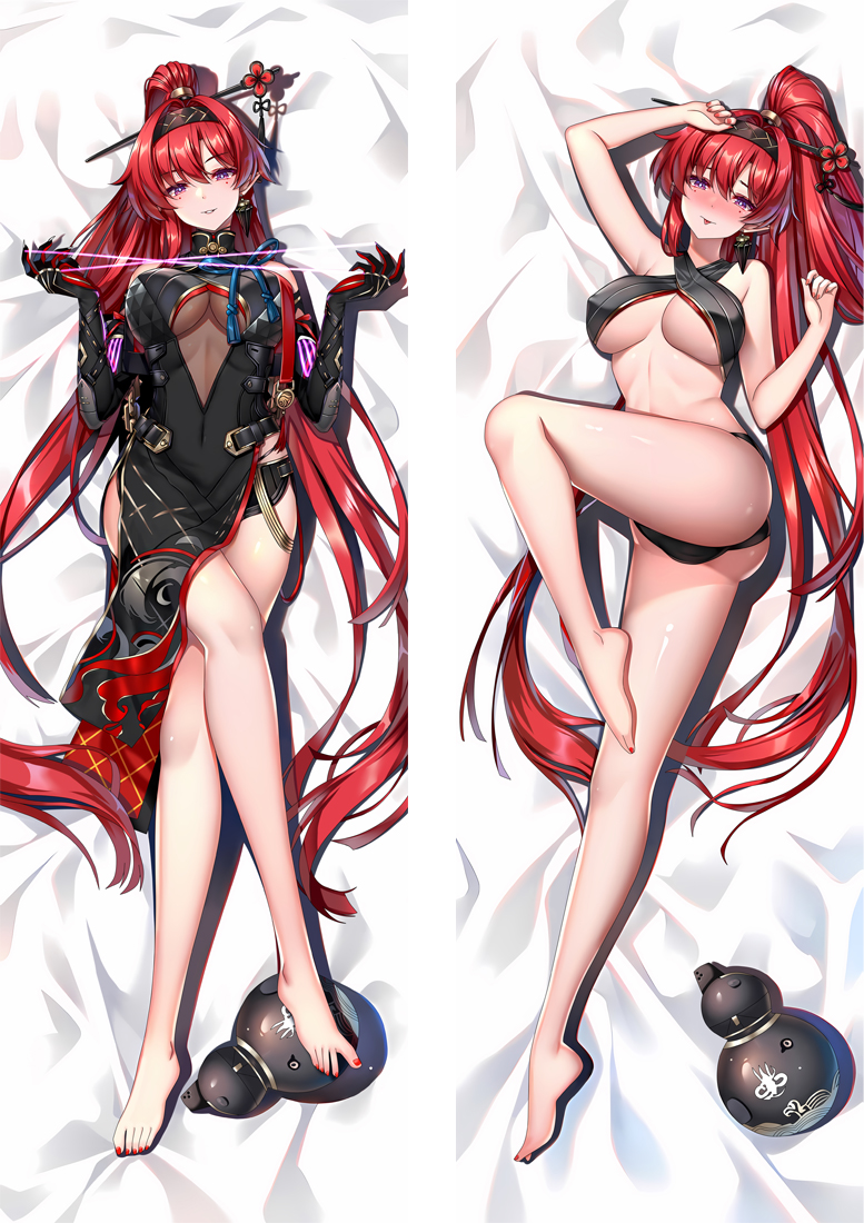 Wuthering Waves Yinlin Anime Dakimakura Pillow Cover