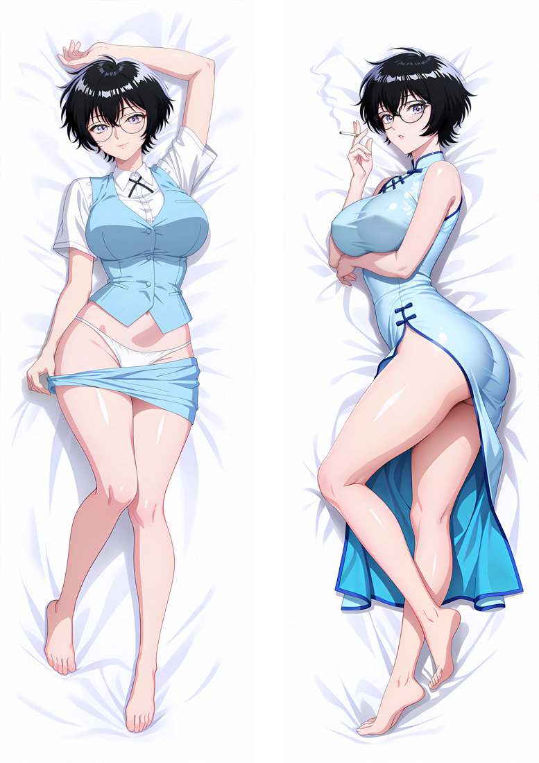 Kowloon Generic Romance Reiko Kujirai Anime Dakimakura Pillow Cover