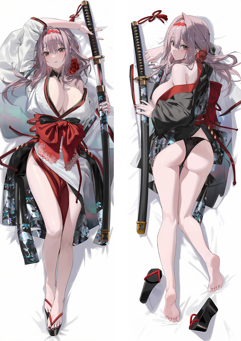 Goddess of Victory: Nikke Scarlet Anime Dakimakura Pillow Cover