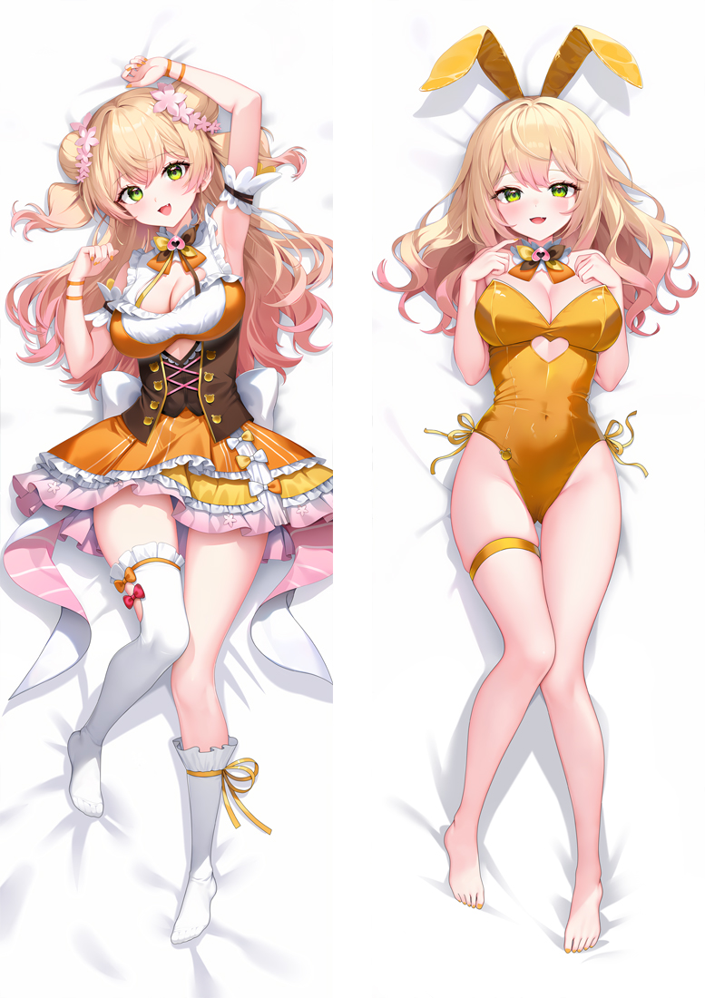 Virtual Youtuber Momosuzu Nene Anime Dakimakura Body Pillow Cover
