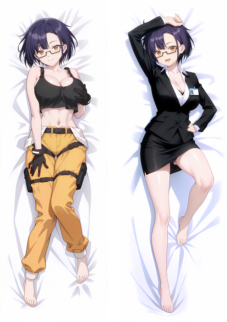 I'm the Evil Lord of an Intergalactic Empire! Nias Carlin Anime Dakimakura Body Pillow Cover