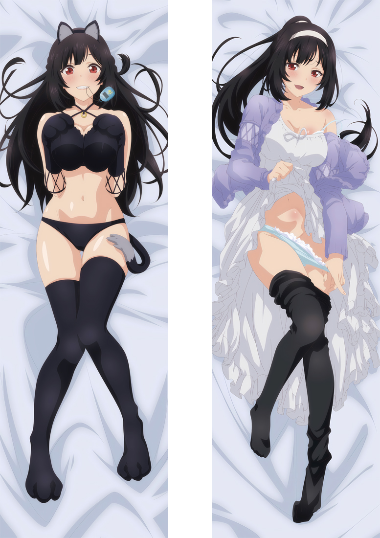 Inu ni Nattara Suki na Hito ni Hirowareta Karen Inukai Anime Dakimakura Body Pillow Cover