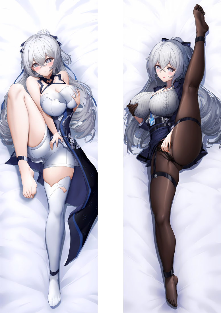 Honkai Impact 3rd Bronya Zaychik Anime Dakimakura Body Pillow Cover