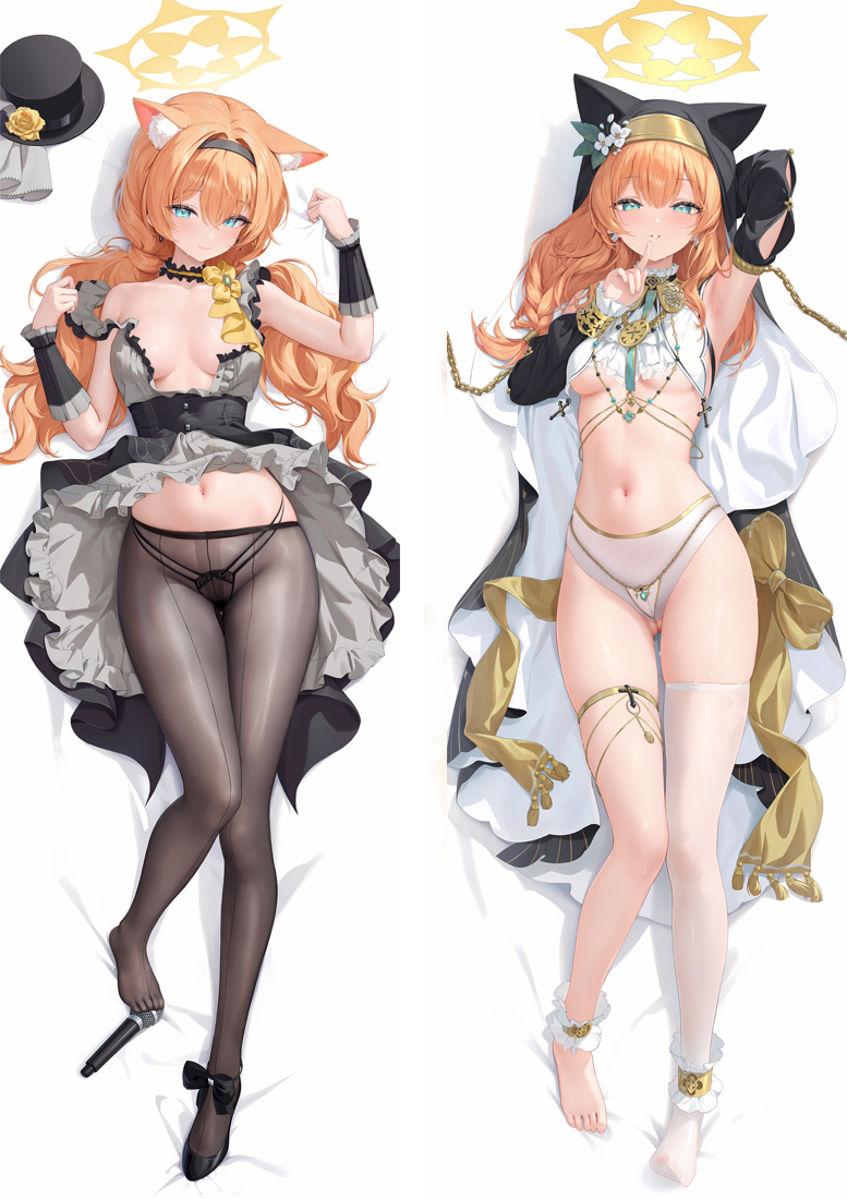 Blue Archive Iochi Marī Anime Dakimakura Body Pillow Cover