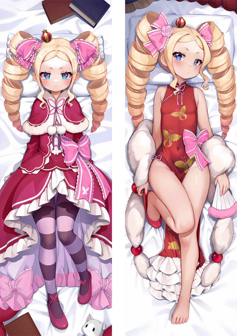 Re:Zero Beatrice Anime Dakimakura Body Pillow Cover