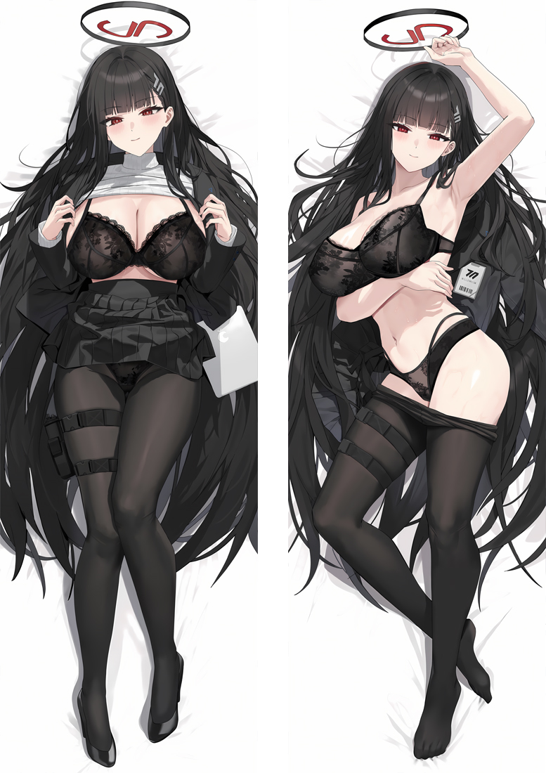 Blue Archive Tsukatsuki Rio Anime Dakimakura Body Pillow Cover