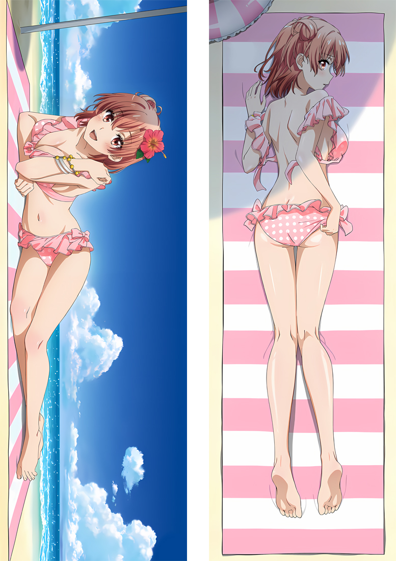 My Youth Romantic Comedy Is Wrong, As I Expected Yuigahama Yui Anime Dakimakura Body Pillow Cover