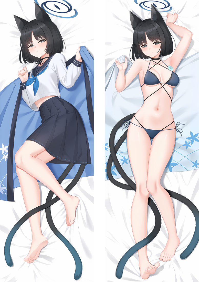 Blue Archive Kiryū Kikyō Anime Dakimakura Body Pillow Cover