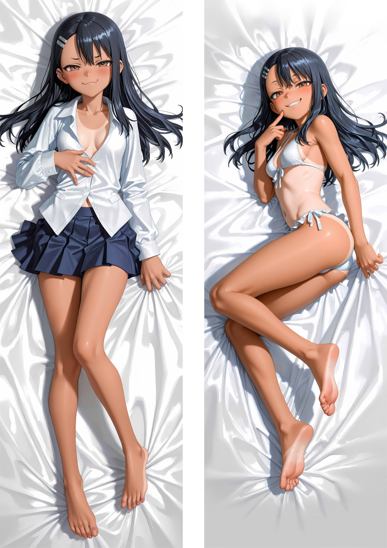 Don't Toy With Me, Miss Nagatoro Anime Dakimakura Body Pillow Cover