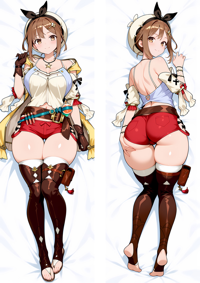 Atelier Ryza: Ever Darkness & the Secret Hideout Lizard Staudt Anime Dakimakura Body Pillow Cover