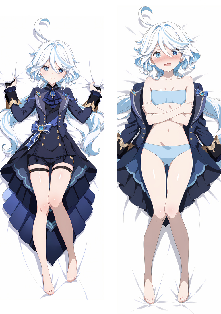 Blue Archive Furina Anime Dakimakura Body Pillow Cover