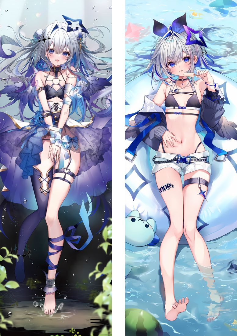 Virtual Youtuber Amane Kanata Anime Dakimakura Body Pillow Cover