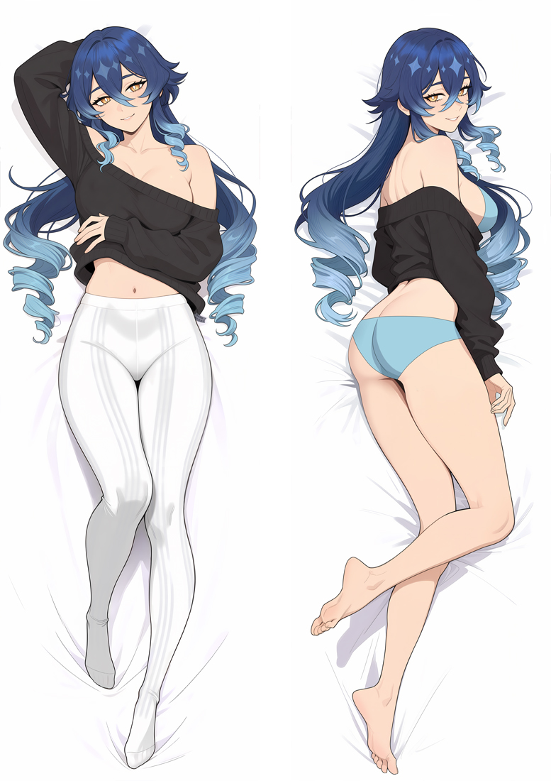 Genshin Impact Layla Anime Dakimakura Body Pillow Cover
