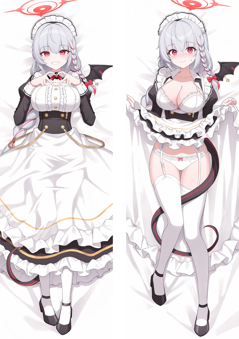 Blue Archive Kurodate Haruna Anime Dakimakura Body Pillow Cover