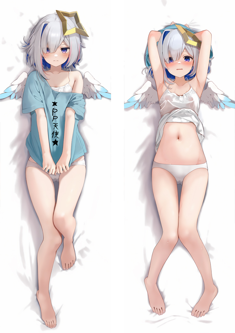 Virtual Youtuber Amane Kanata Anime Dakimakura Body Pillow Cover