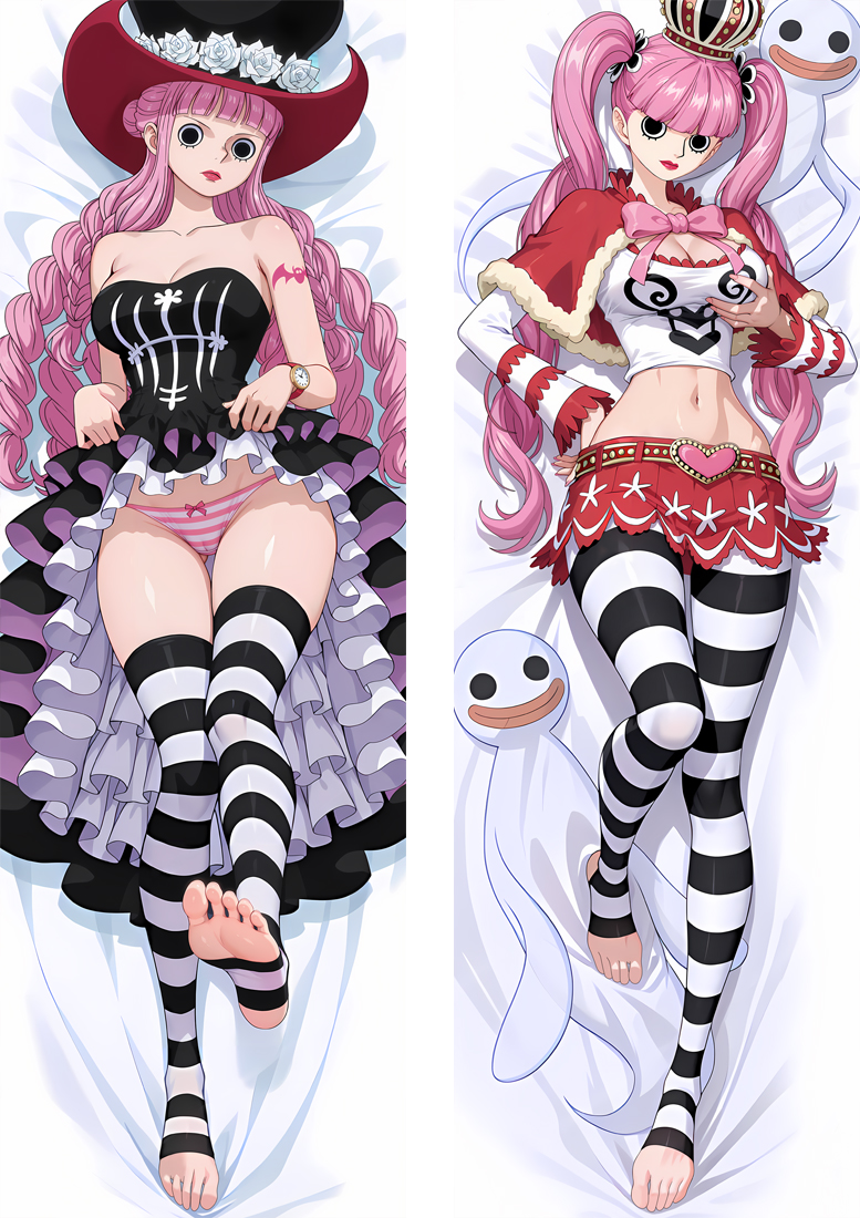 One Piece Perona Anime Dakimakura Body Pillow Cover