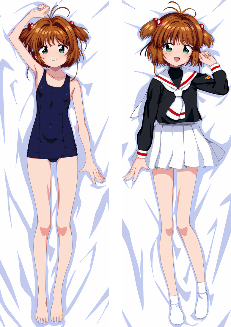 Cardcaptor Sakura Sakura Kinomoto Anime Dakimakura Body Pillow Cover