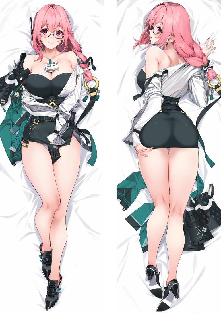 Zenless Zone Zero Tsukishiro Yanagi Anime Dakimakura Body Pillow Cover