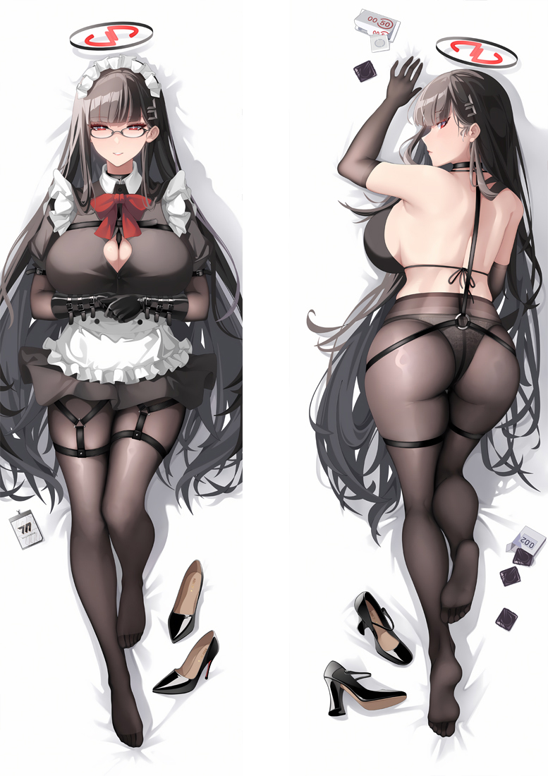 Blue Archive Tsukatsuki Rio Anime Dakimakura Body Pillow Cover