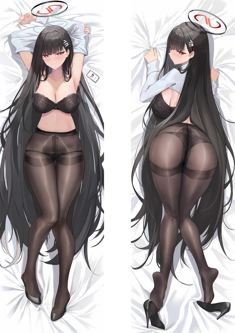 Blue Archive Tsukatsuki Rio Anime Dakimakura Body Pillow Cover
