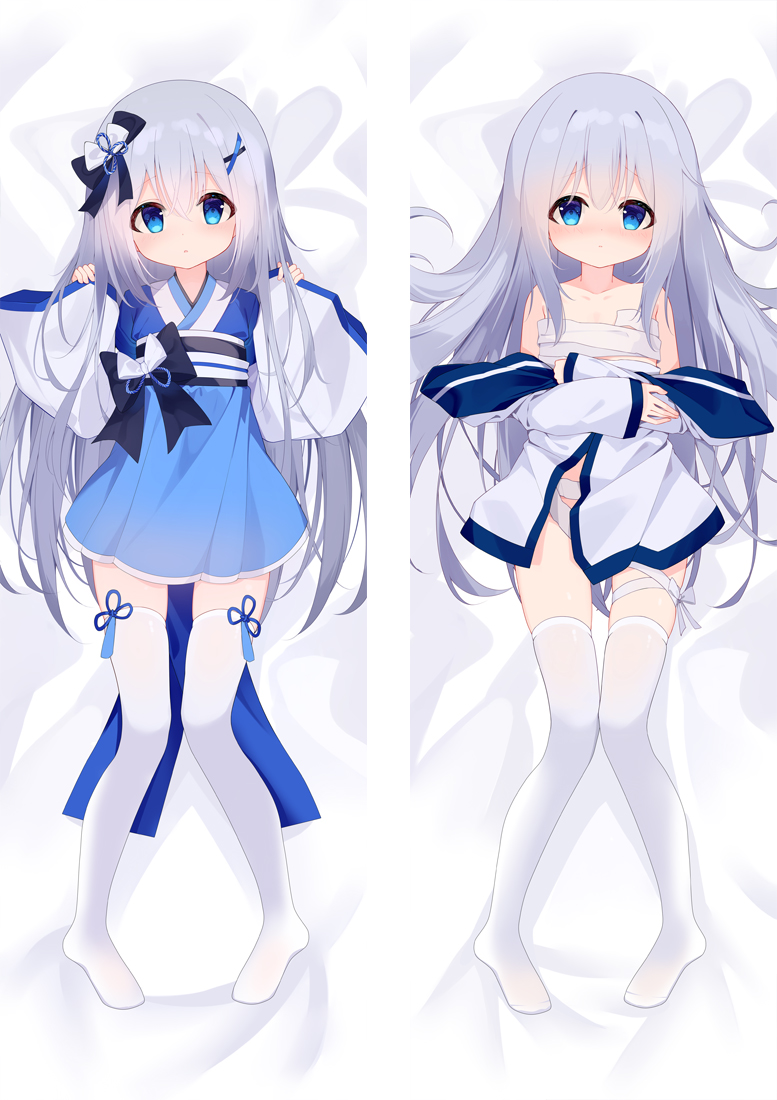 Is the Order a Rabbit? Kafuu Chino Anime Dakimakura Body Pillow Cover