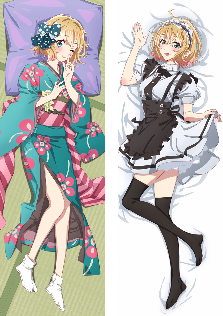 Kanojo, Okarishimasu Nanami Mami Anime Dakimakura Body Pillow Cover