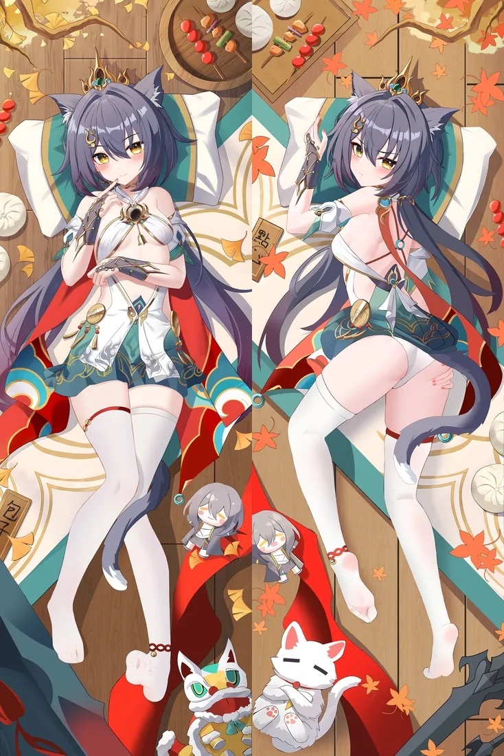 Honkai: Star Rail Yunli Anime Dakimakura Body Pillow Cover