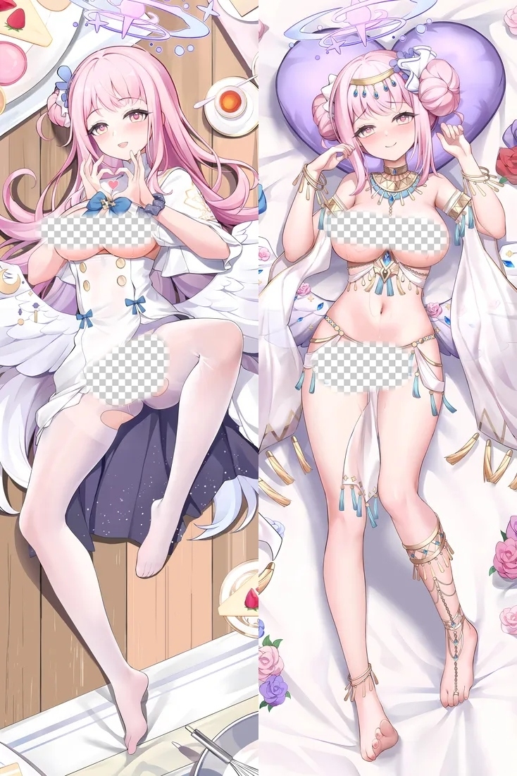 Blue Archive Misono Mika Anime Dakimakura Body Pillow Cover