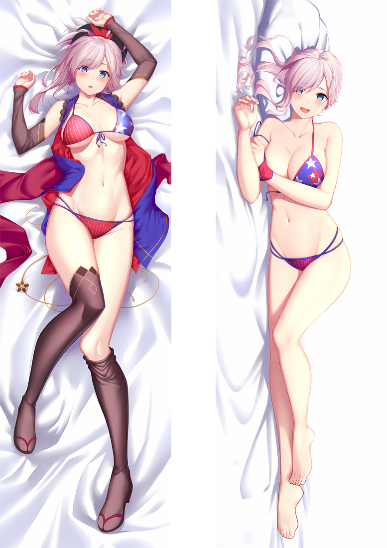 Fate/Grand Order Swimsuit Miyamoto Musashi Anime Dakimakura Body Pillow Cover