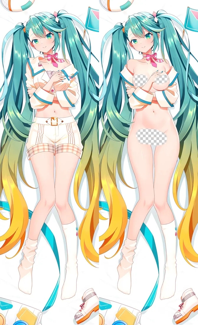 VTuber Anime Dakimakura Body Pillow Cover